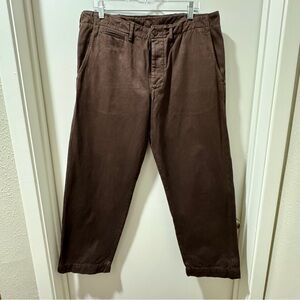 Wallace & Barnes selvedge officer chino pant